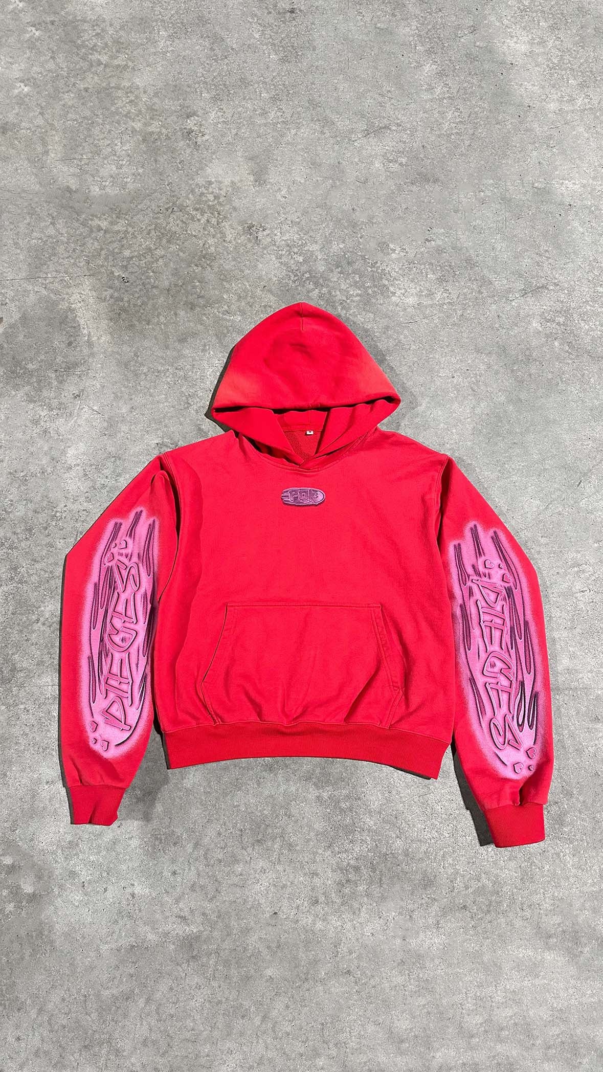 LOVE SLEEVES HOODIE