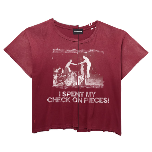 SPENT CHECK TEE