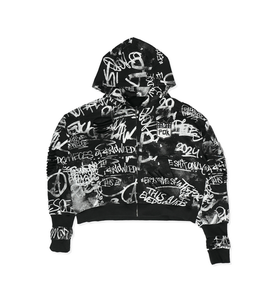 GRAFFITI ZIP-UP