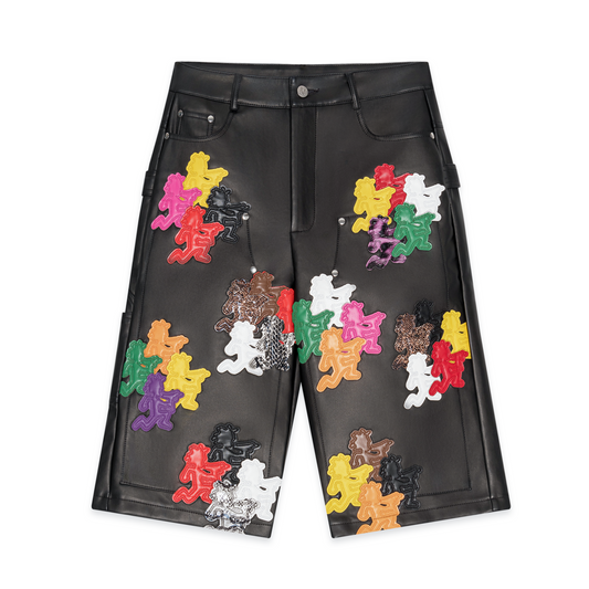 Black Splatter Shorts